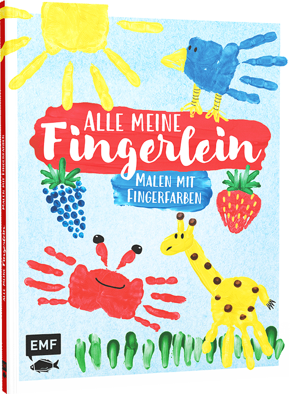 Alle meine Fingerlein – Malen mit Fingerfarben