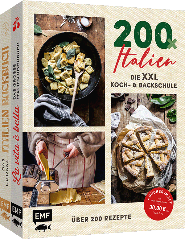 200 x Italien – Die XXL Koch- und Backschule 