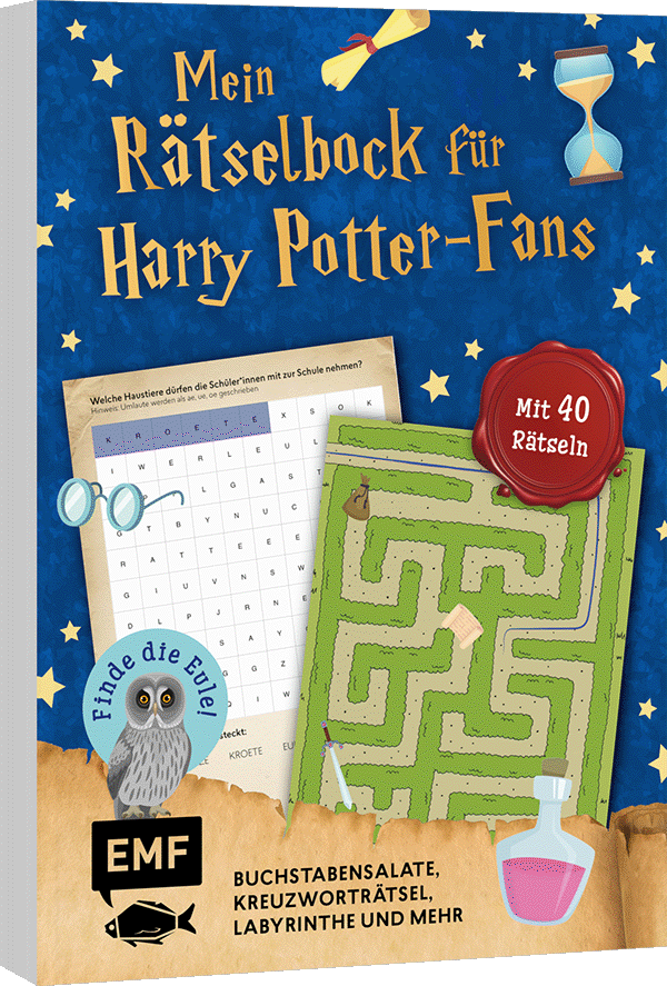 Mein zauberhafter Rätselblock für Harry Potter-Fans – Finde die Eule! 