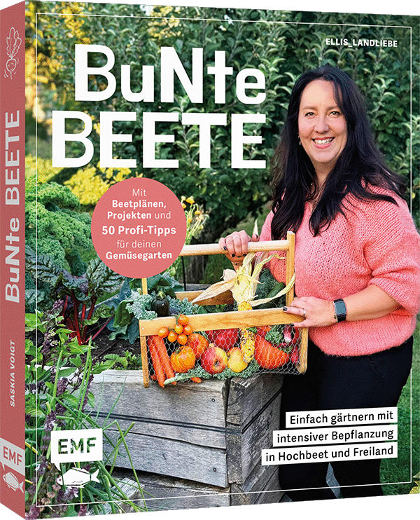 Bunte Beete – Einfach gärtnern mit intensiver Bepflanzung in Hochbeet und Freiland