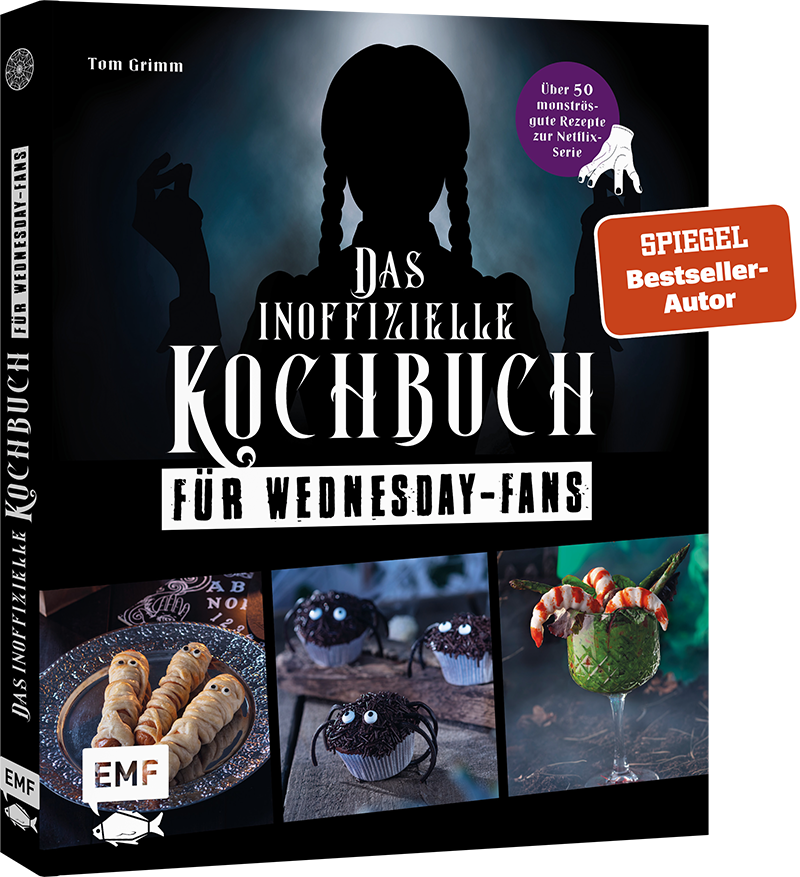 Das+inoffizielle+Kochboch+für+Wednesday+Fans-Cover-3D-Sticker