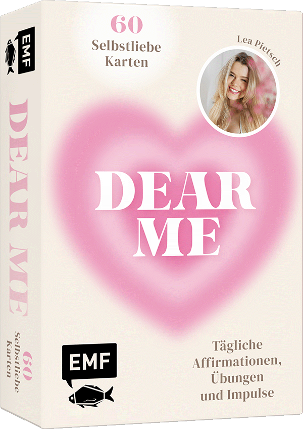 Kartenbox: Dear Me – 60 Motivations-Karten für mehr Selbstliebe