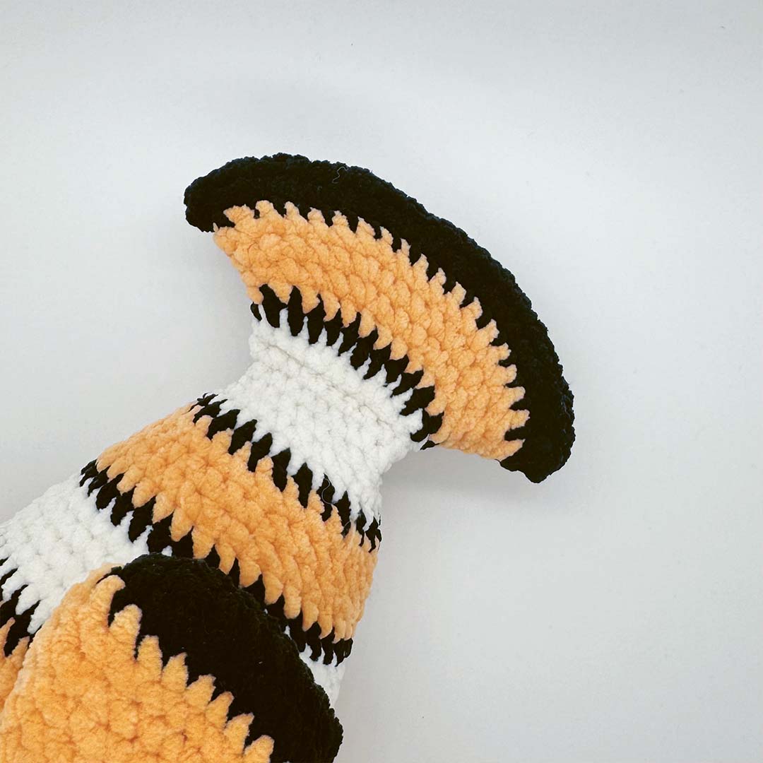 Schritt 6 Anleitung "Clownfisch Nino" aus dem Buch "Amigurumis cute & plushy" von Annemarie Sichermann