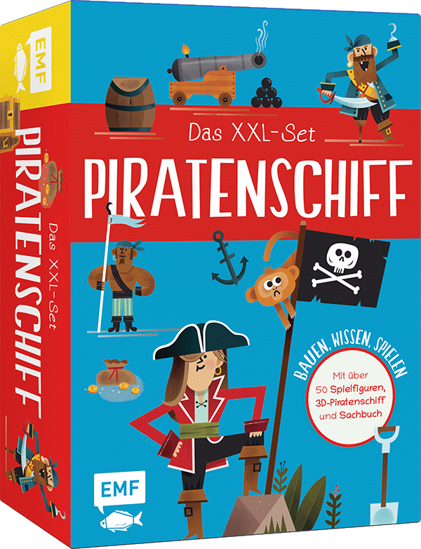 Das XXL-Set – Bauen, Wissen, Spielen: Piratenschiff