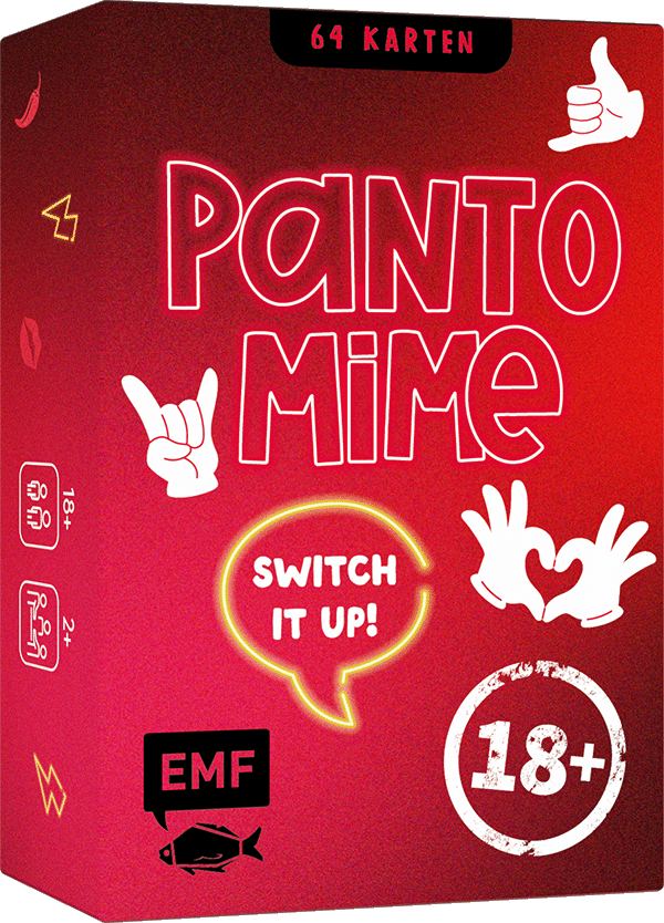 Kartenspiel: Pantomime – Switch it up! – Ü18