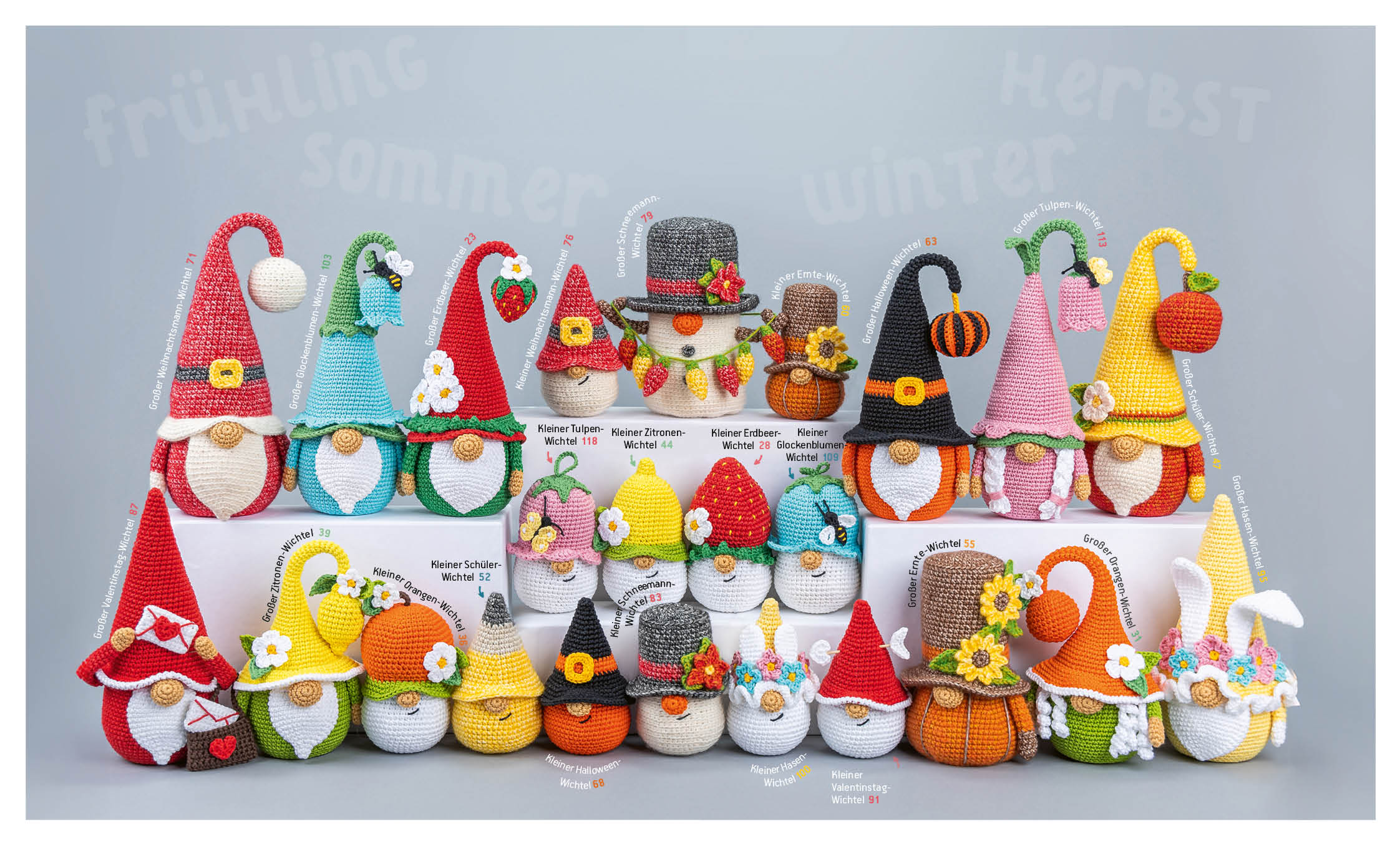 Die Wichtel sind los! – Amigurumis häkeln