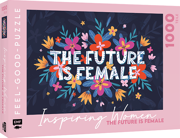 Feel-good-Puzzle 1000 Teile – INSPIRING WOMEN: The Future is female
