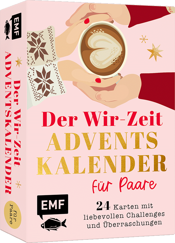 Adventskalender-Kartenset: 24 x Wir-Zeit für Paare