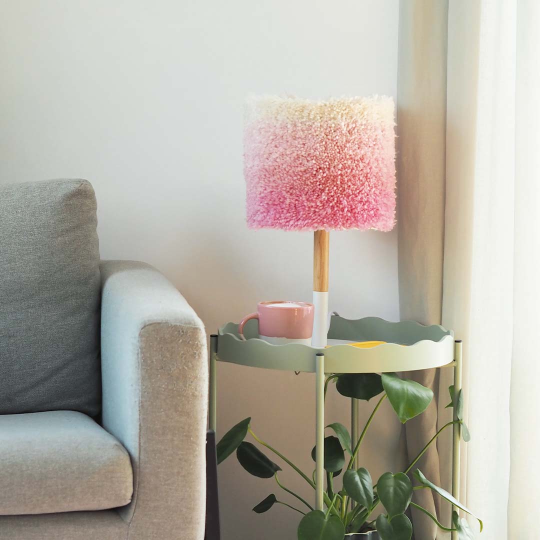 DIY-Anleitung "Lampenschirm knüpfen" aus dem Buch "Hooked" von Lisa Schicks