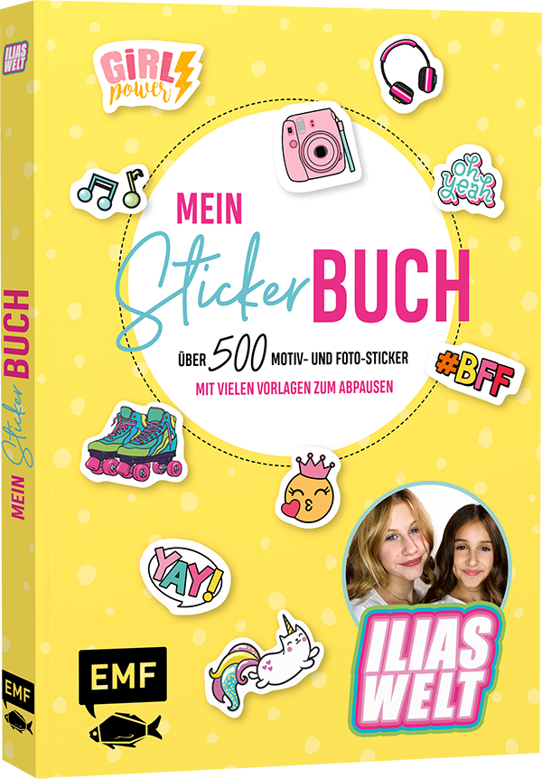 Ilias Welt – Mein Stickerbuch: Über 500 Motiv- und Foto-Sticker für Fans von Ilia und Arwen