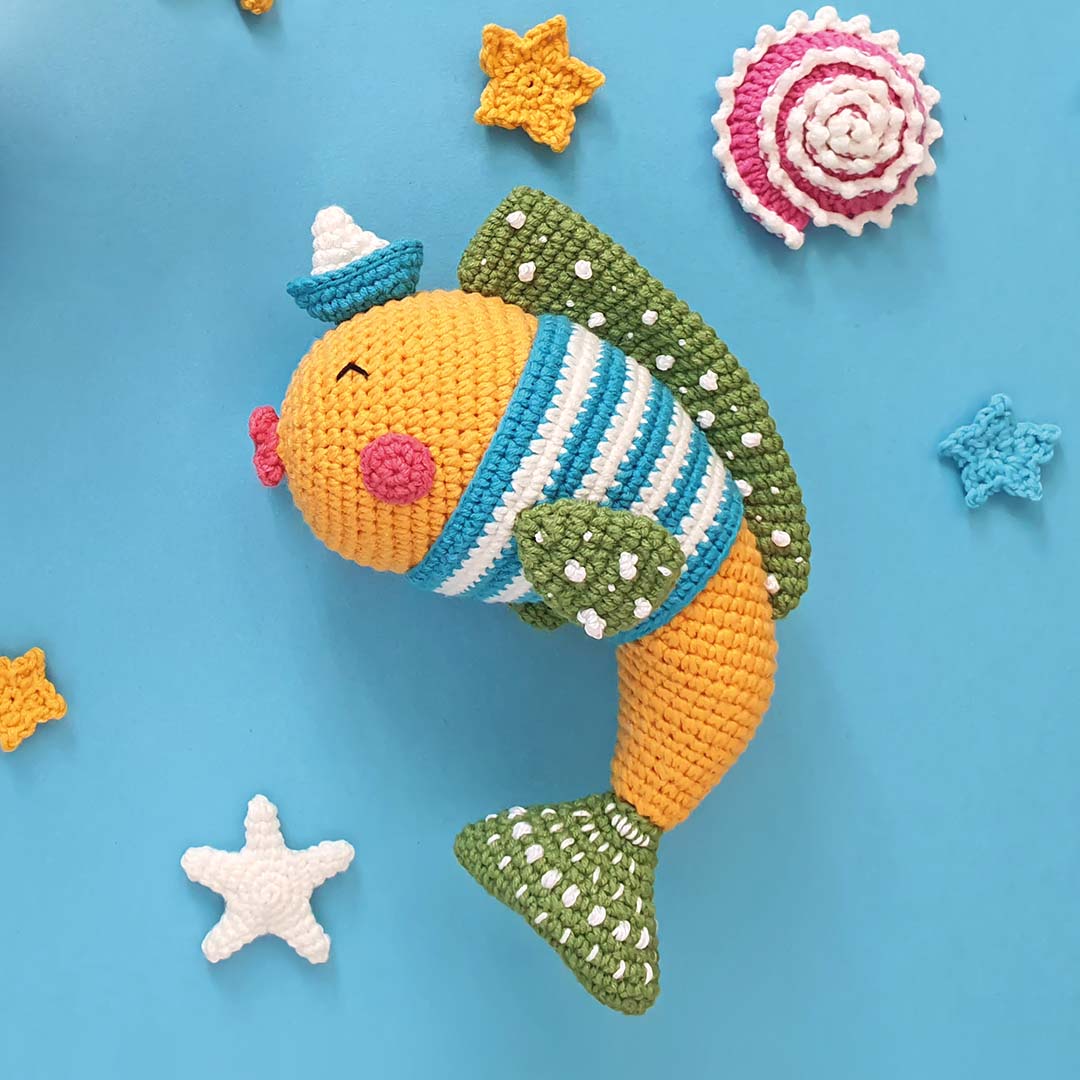 Amigurumi Goldfisch