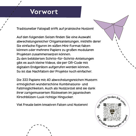 333 Origami Minis – Kirschblütenfest – Dein dekorativer Wendeblock zum kreativen Falten & Notieren 