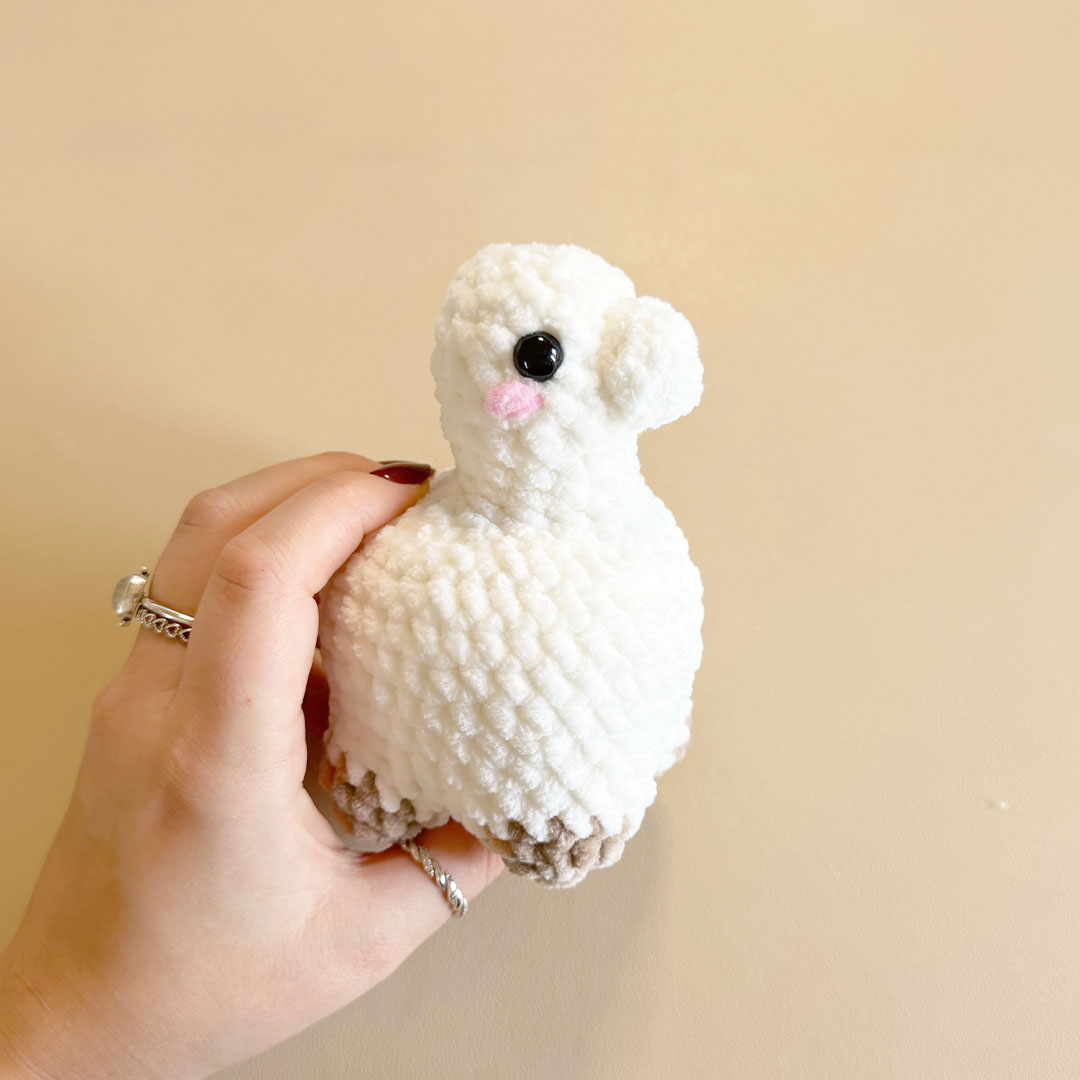 Schritt 9 Anleitung "Lovely Alpaka häkeln" aus dem Buch "Cozy Crochet – Lovely Friends: Tierisch süße Amigurumis häkeln mit @crochetbyjanina" von Janina Grieß