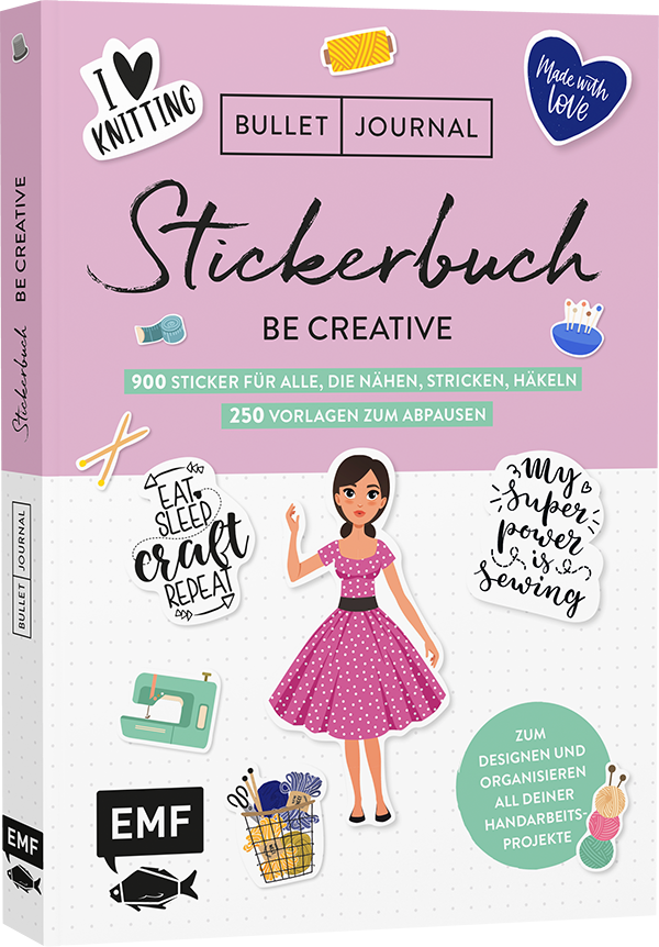 Bullet Journal – Stickerbuch – Be creative