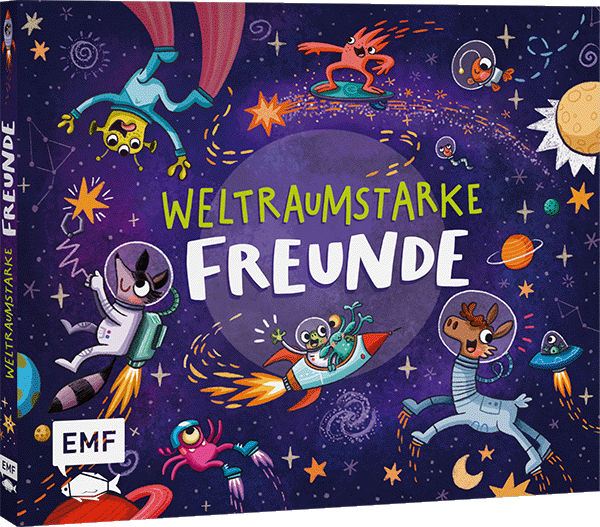 Weltraumstarke Freunde – Das Freundebuch