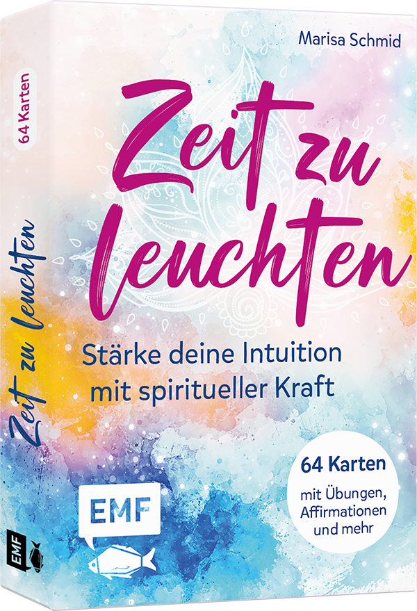 Kartenbox: Zeit zu leuchten – Stärke deine Intuition mit spiritueller Kraft