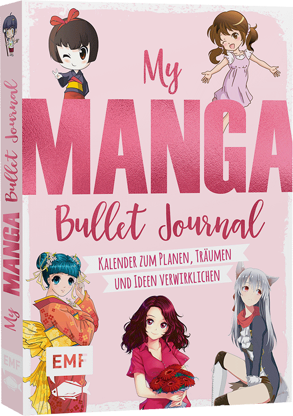 My Manga Bullet Journal zum Ausfüllen und Gestalten