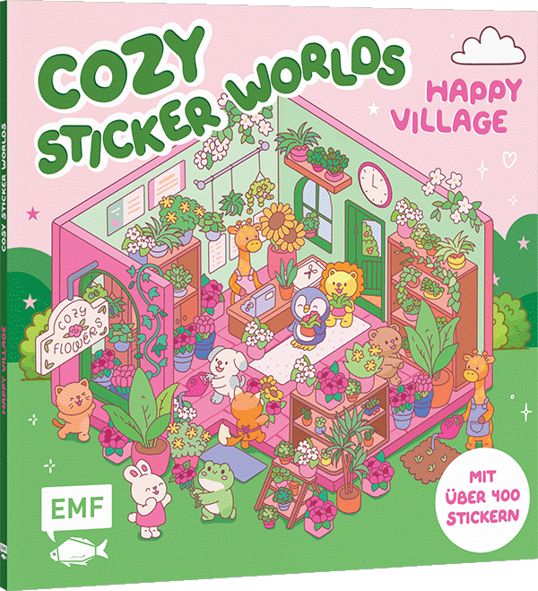Cozy Sticker Worlds – Happy Village