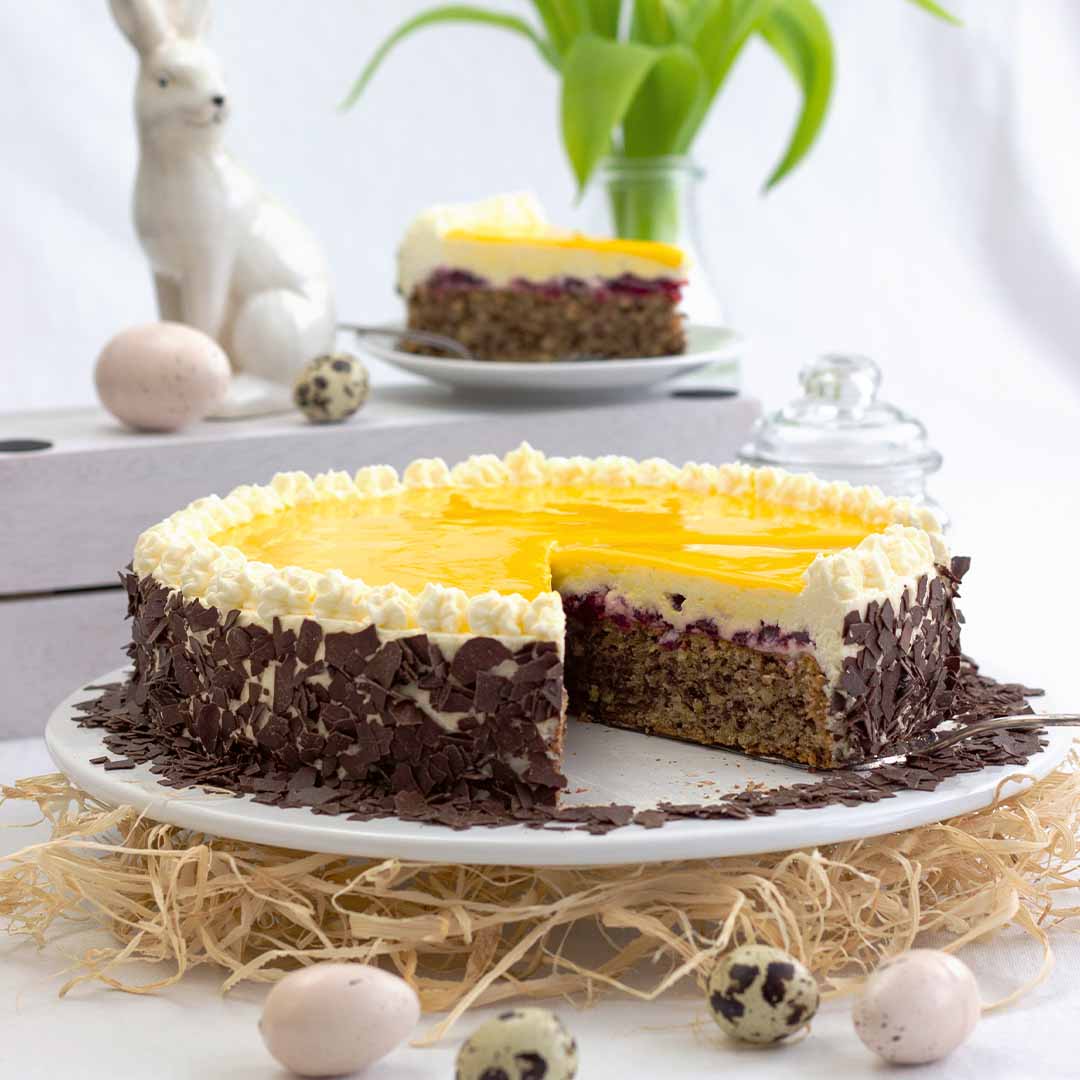 Rezeptbild "Eierlikör-Kuchen" aus dem Buch "Genussmomente: Oster-Backbuch"